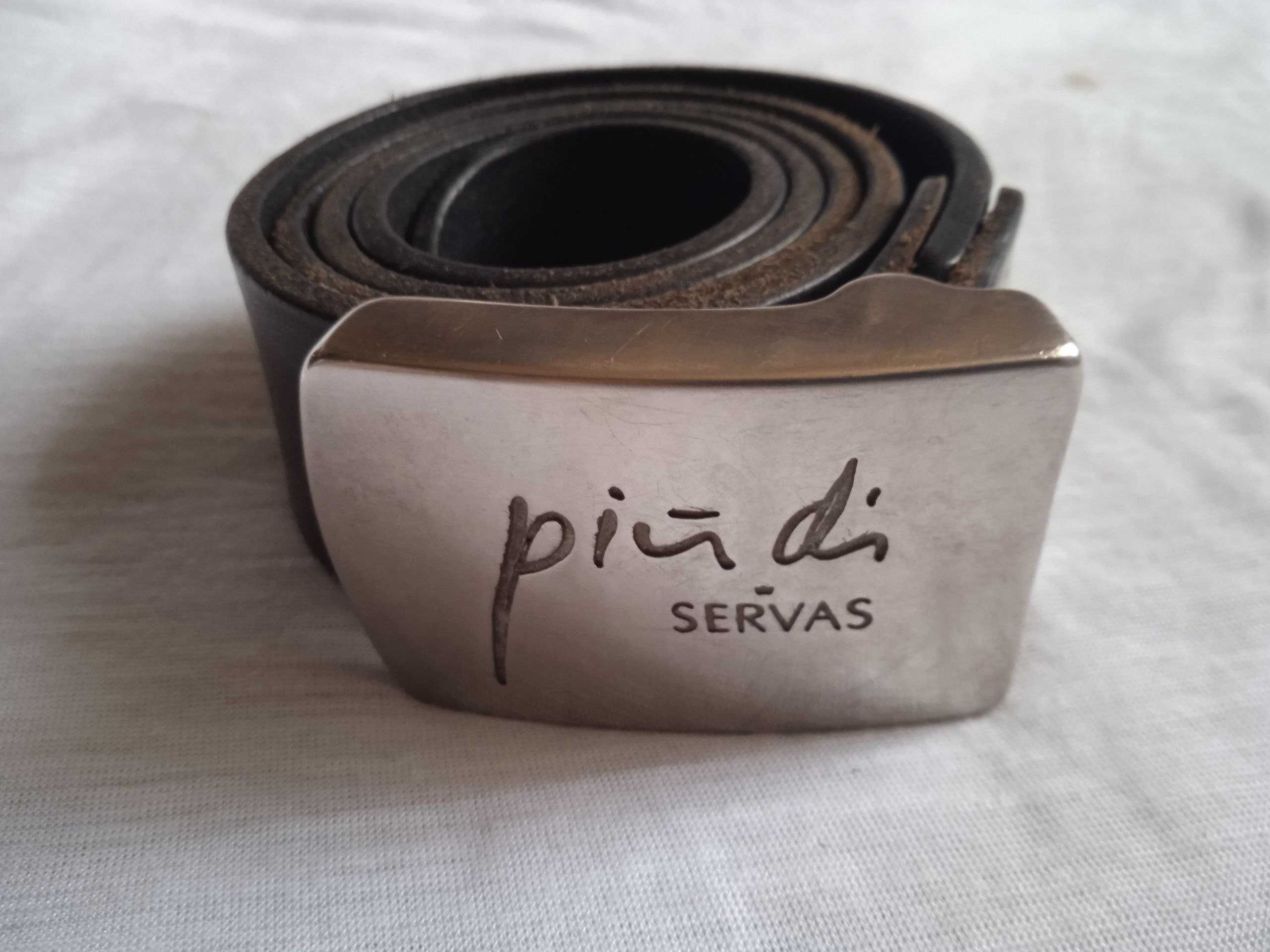 Ремень кожаный Più di SERVAS б/у