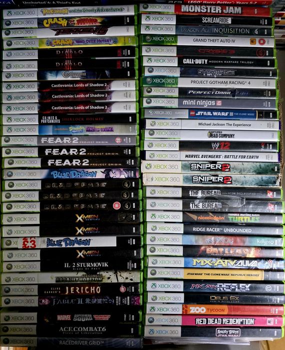 Xbox 360 gta tekken nfs lego cd ліцензійні комплект