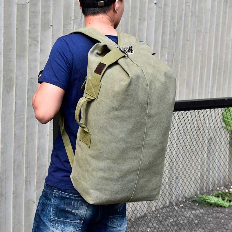 Mochila Militar - BigBag 35 litros - Caqui - ARTIGO NOVO