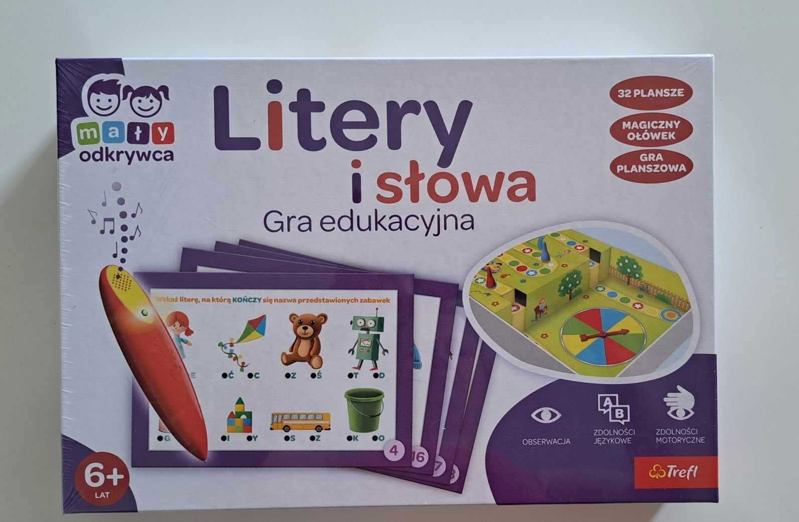 Nowa gra Litery i Słowa Trefl 6+