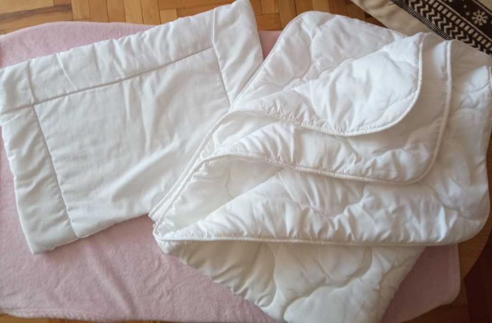 Pościel do łóżeczka kołdra i poduszka