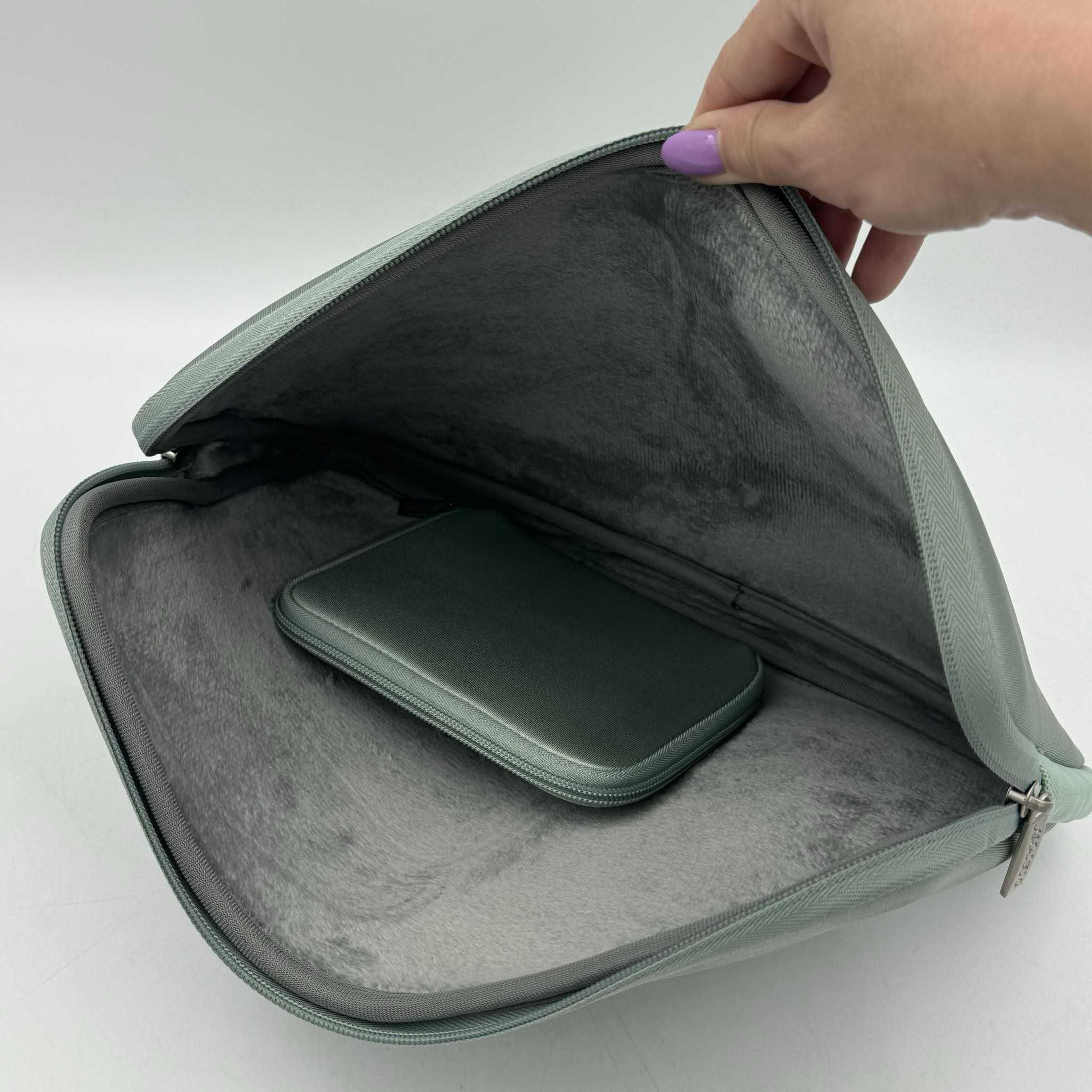 Super Torba ETUI na laptopa notebooka 15 cali Moskso miętowa NOWA!