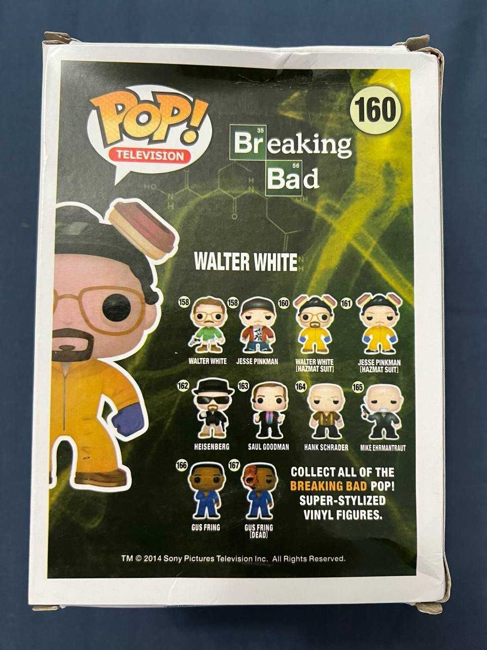 Funko Pop Breaking Bad Walter White (Yellow) #160