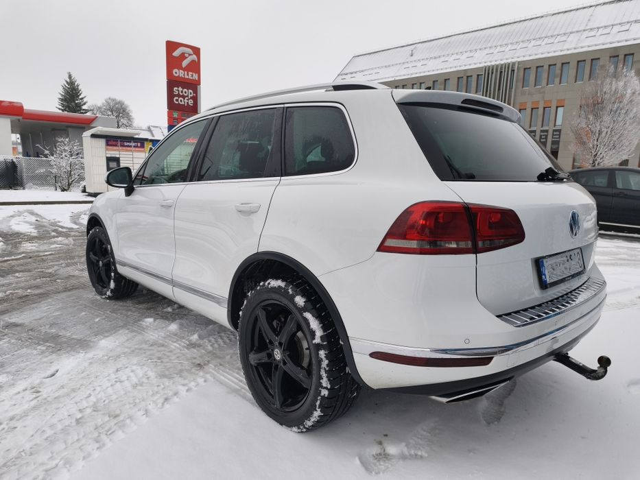 VW Touareg lift Salon Polska 3.0 TDI 4x4 Hak 3.5T  zamiana sprzedaż