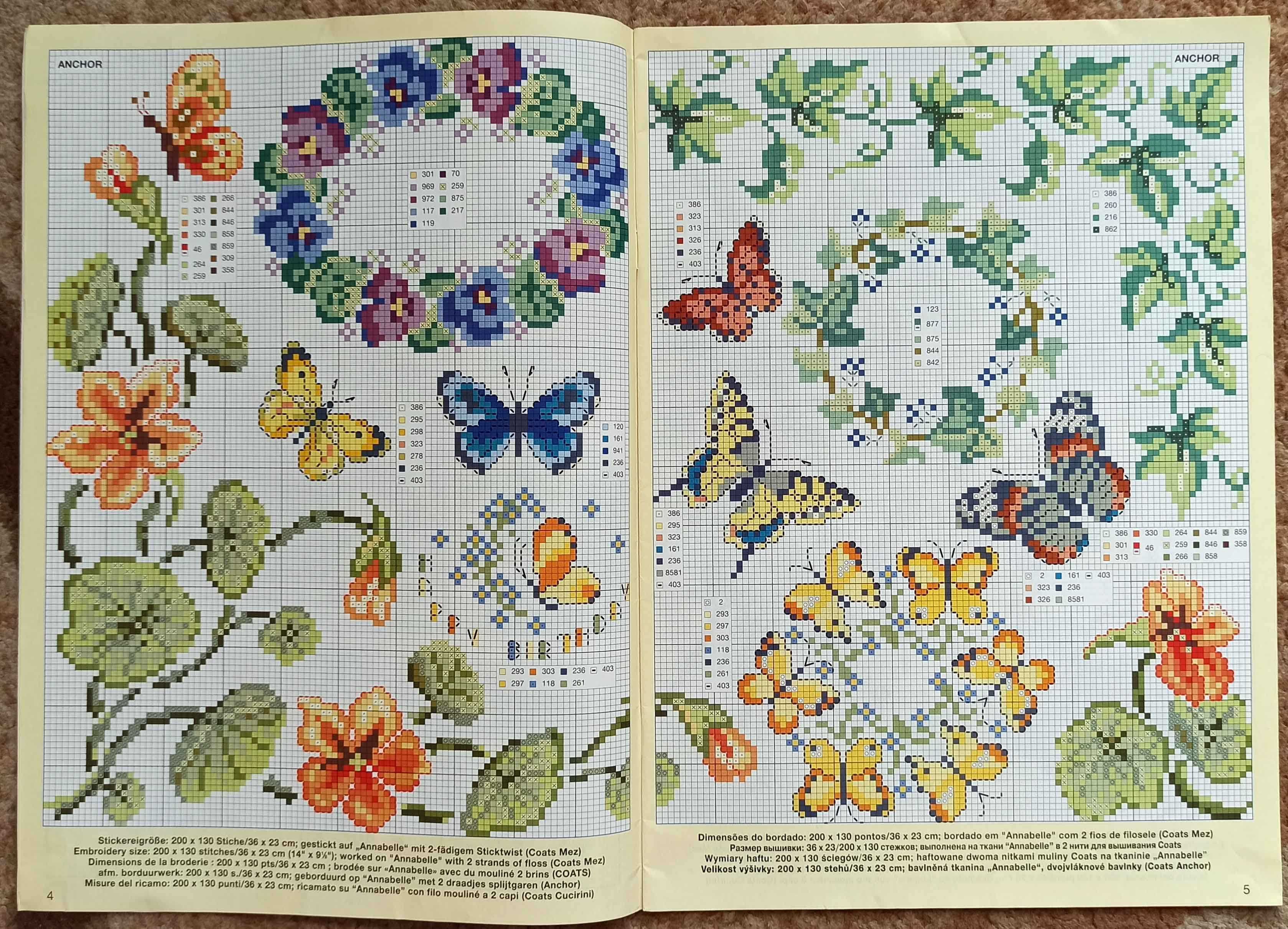 Burda Specjal Nr 2005/01  Haft krzyżykowy
410 barwnych motywów