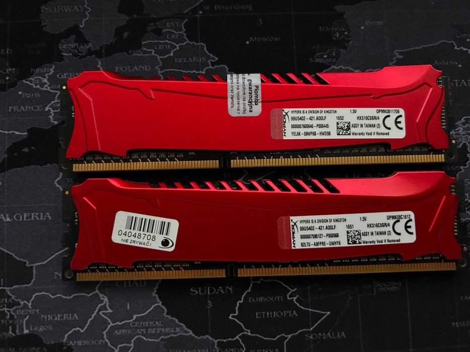 Pamięć RAM HyperX Savage DDR3 2x4GB 1600MHz