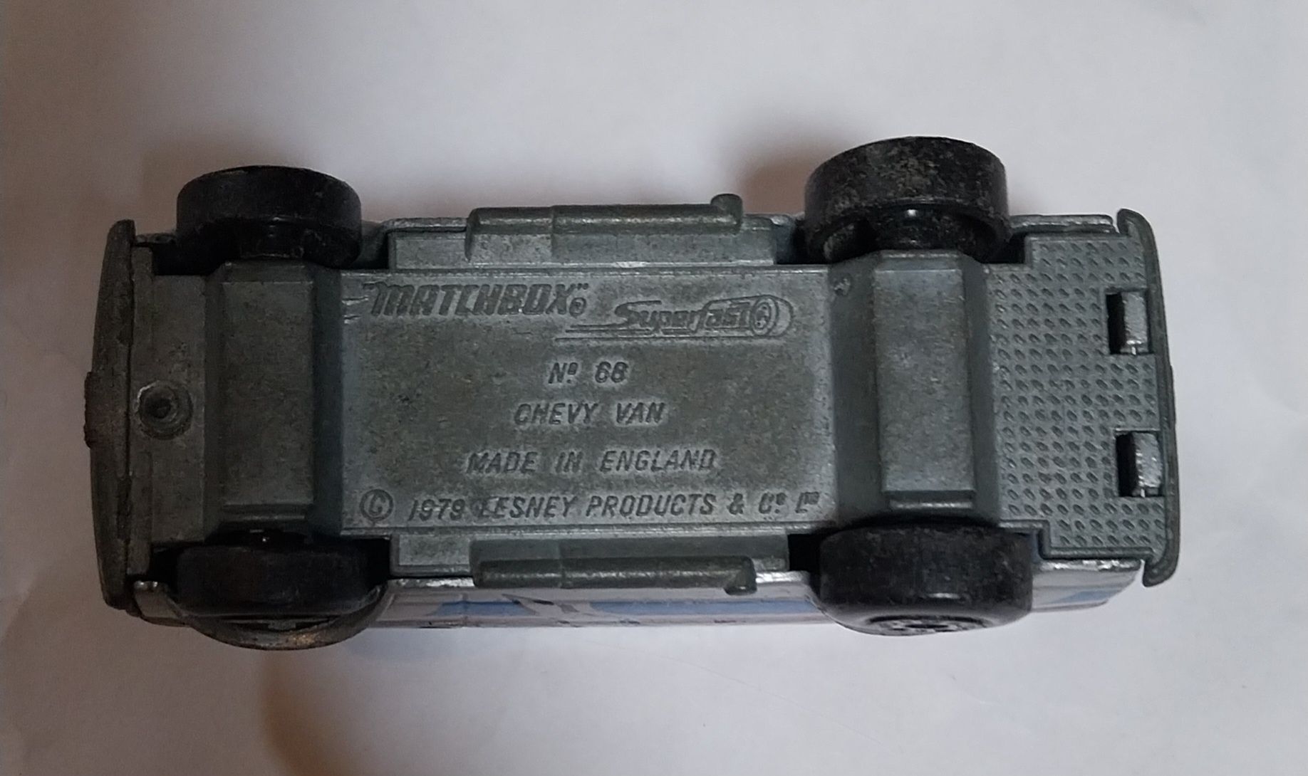 Miniatura antiga Matchbox Chevy Van