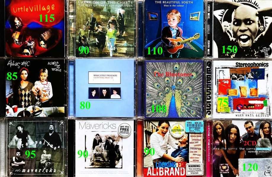 (19) Продам CD: Little Village, Stereophonics, The Corrs та ін.