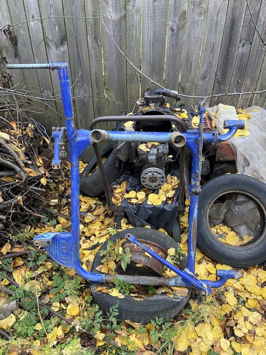 Рама коляски бп62 на торсвоні