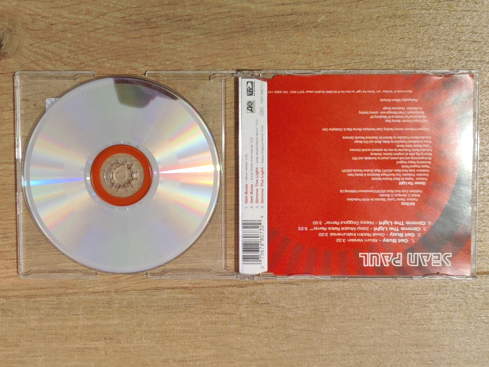 Sean Paul - Get Busy;  Ja Rule -  Pain is Love CD
