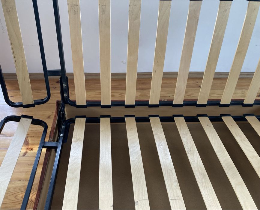 Kanapa łóżko rozkładane  ze skrzynią  120x200