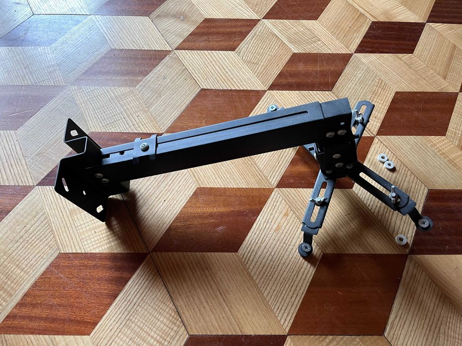 UCHWYT WIESZAK do projektora Sufitowy Ścienny CZARNY OVERMAX 2w1