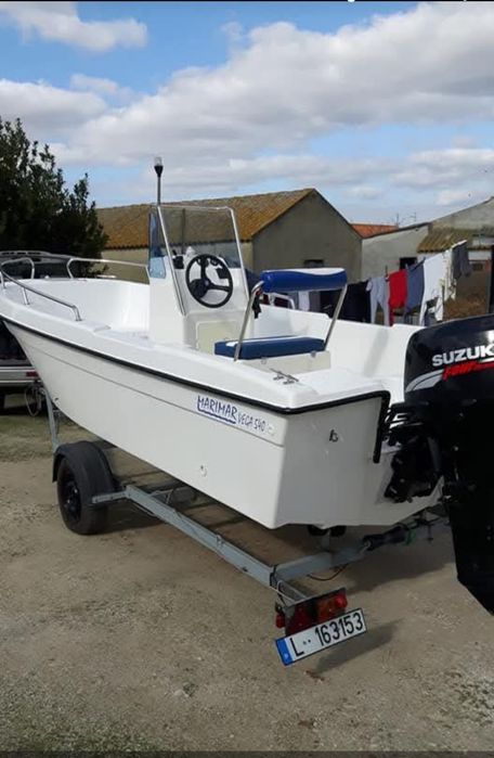 Vendo Barco Marimar Vega 5.40, com motor Suzuki 50 CV 4 tempos