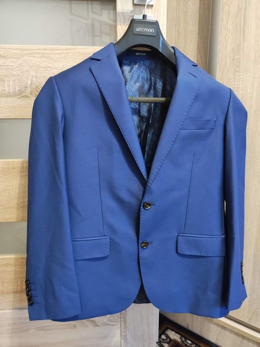 Garnitur męski RECMAN niebieski