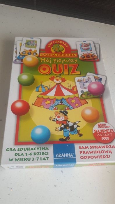 Gra dla dzieci Mój pierwszy quiz