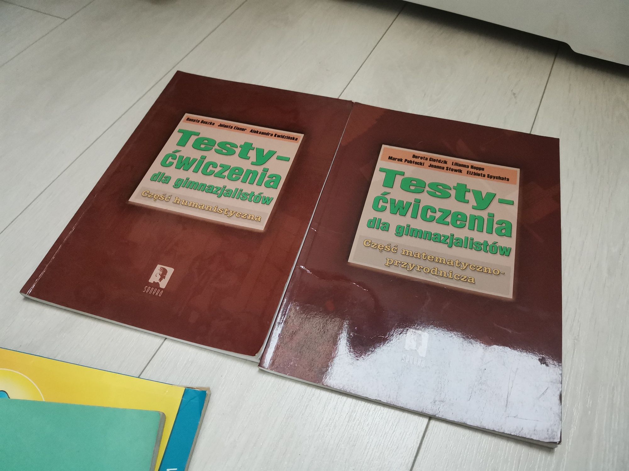 Testy dla gimnazjalistów humanistyczne i matematyczno-przyrodnicze
