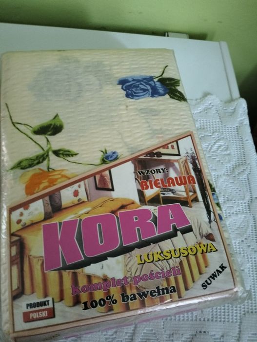 Przepiękna pościel z kory,, Bielawa