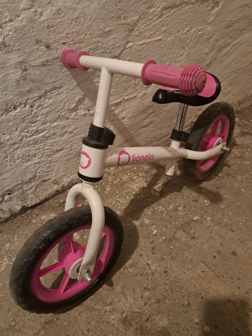 Rowerek biegowy dla Dziewczynki