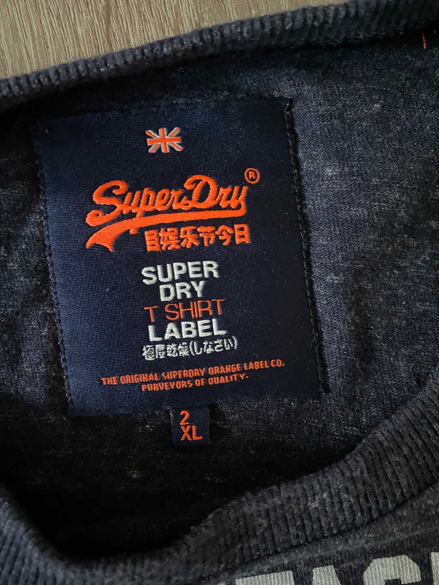 Бавовняна  футболка Superdry ,2XL