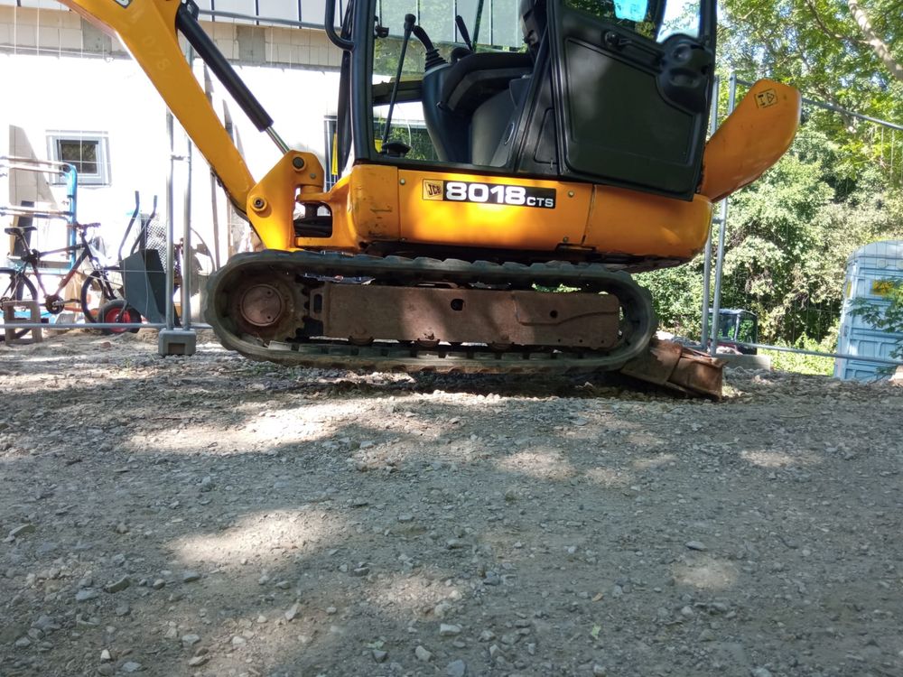 Minikoparka jcb 8018 cts 2015r 2670mth warszawa