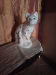 Gato de louça  grande