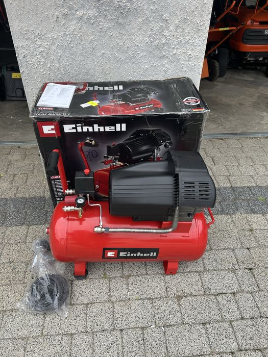 Kompresor dwutłokowy firmy Einhell