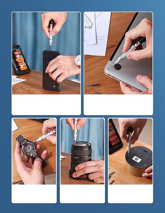 Ugreen 38 w 1 śrubokręt serwisowy zestaw wkrętów śrubokrętów bitów pen