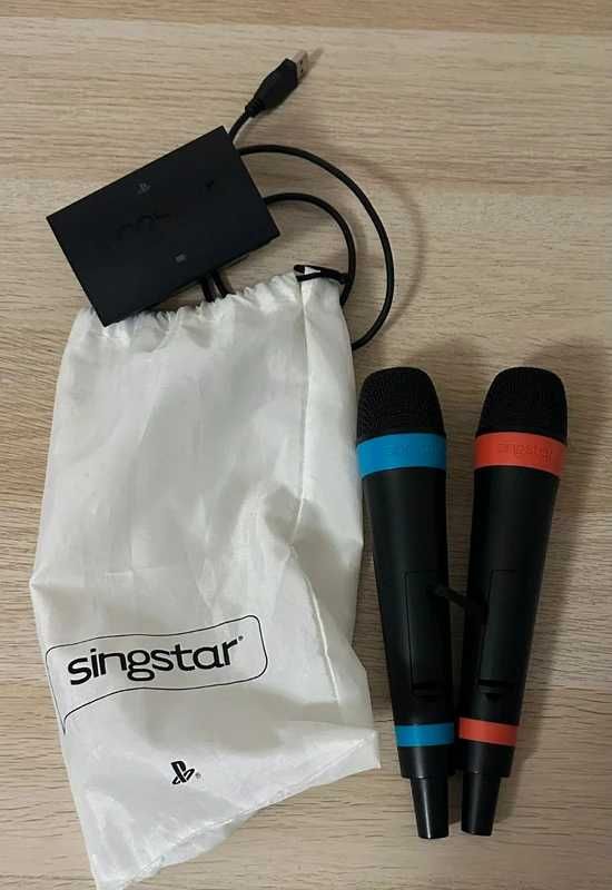 PS3 Singstar Microfones Sem Fio