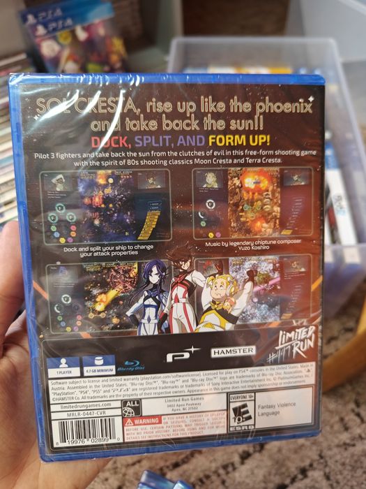 PS4 Sol Cresta Dramatic Edition Limited Run #447 Nowa w Folii