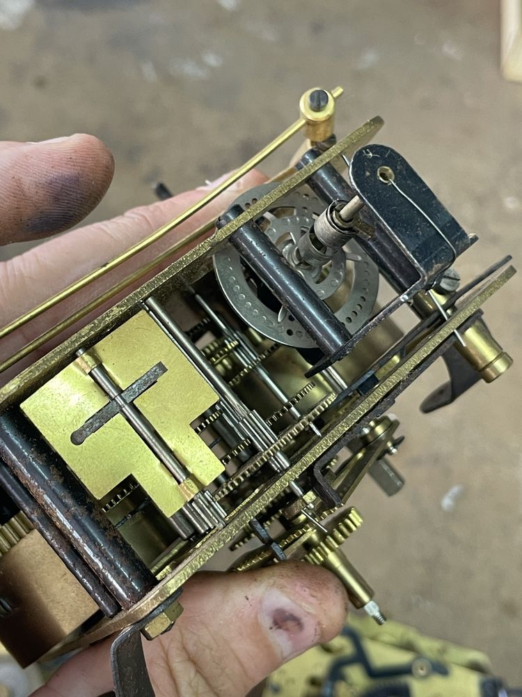 Mechanizm zegara balansowy 20