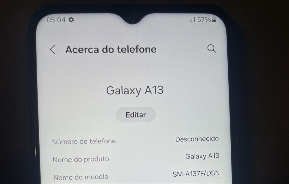 Galaxy A13 bom estado