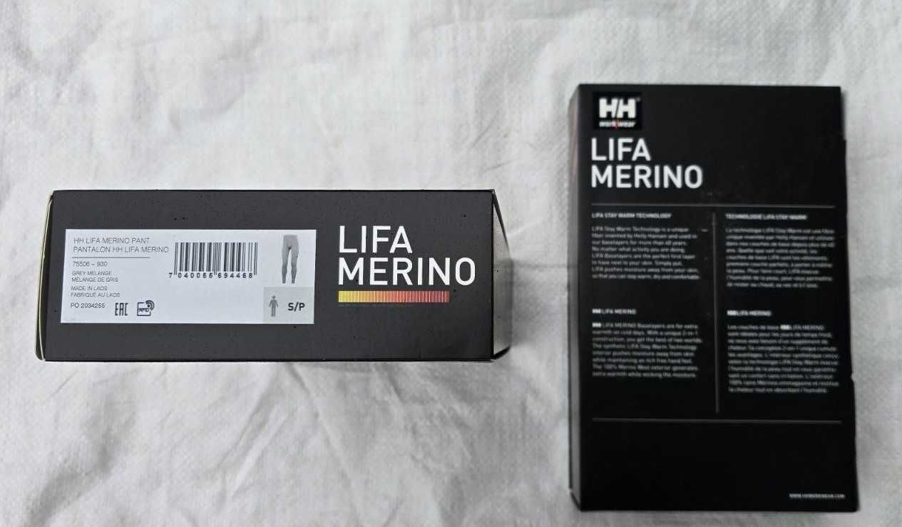 Термоштаны мужские Helly Hansen из шерсти мериноса