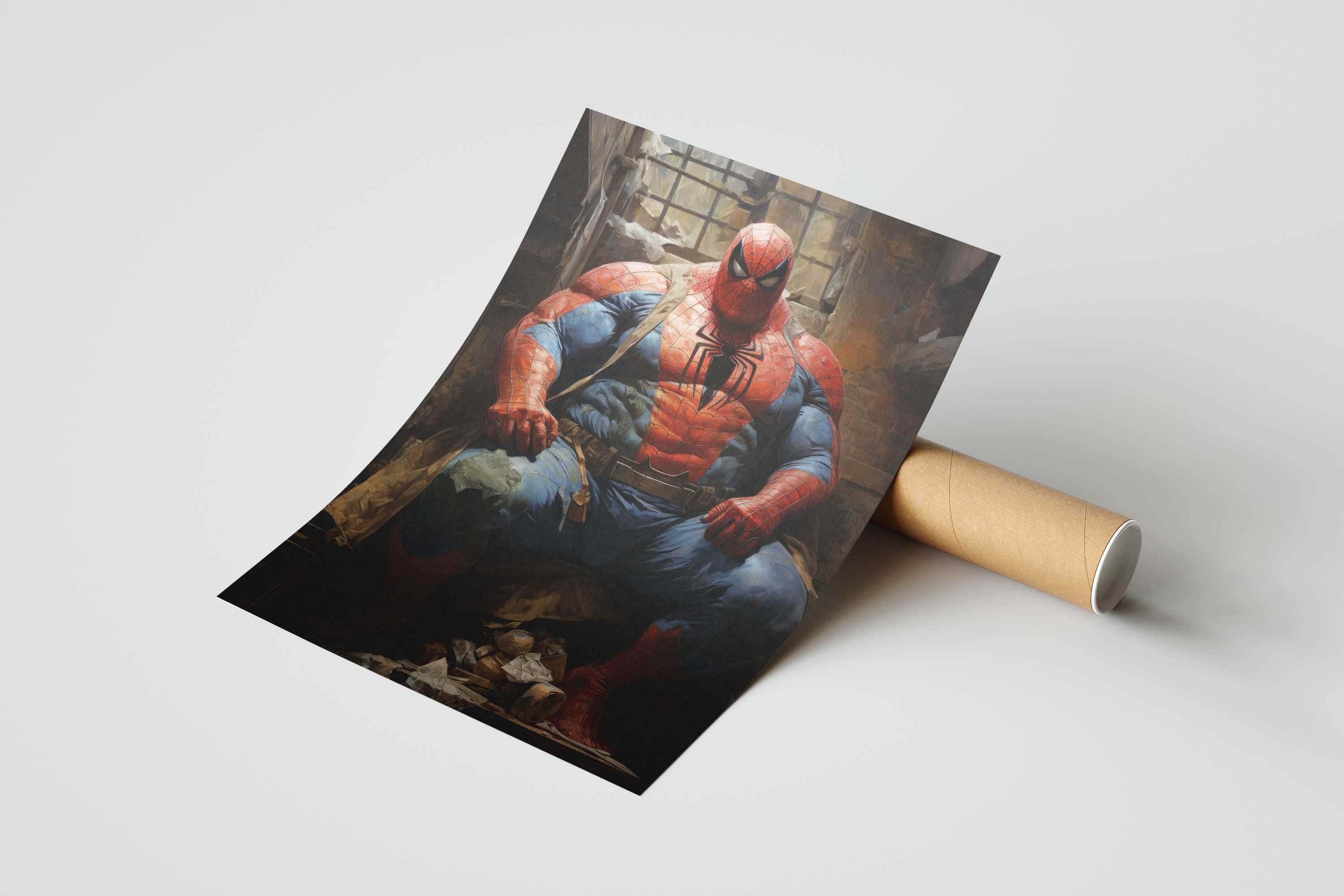 Spiderman plus size Plakat A3