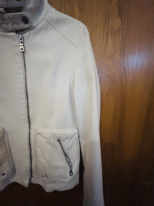 Casaco Mango cor creme