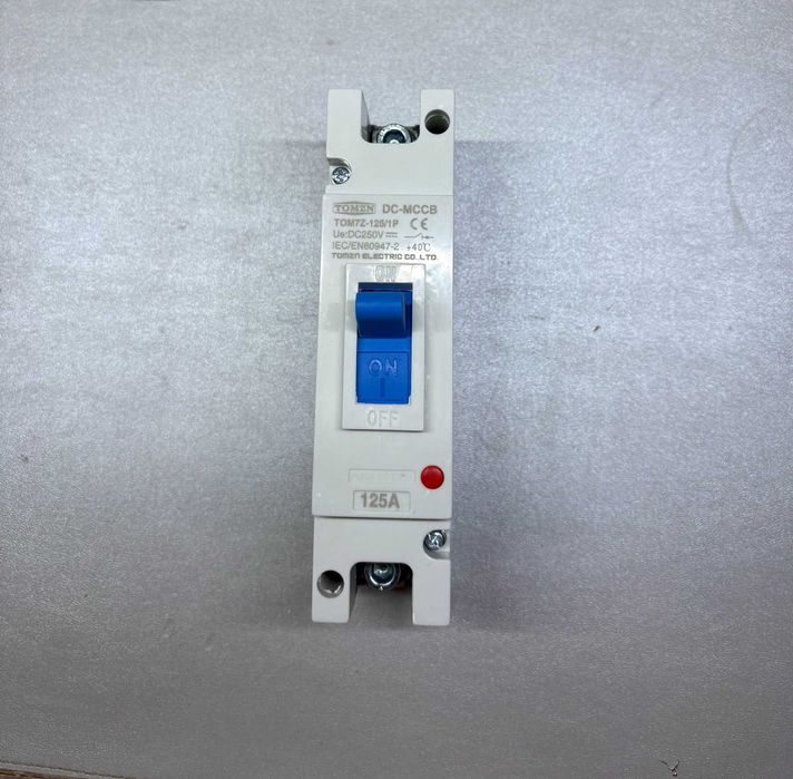 TOMZN Solar Molded Case Circuit Breaker (MCCB) 125A 1P