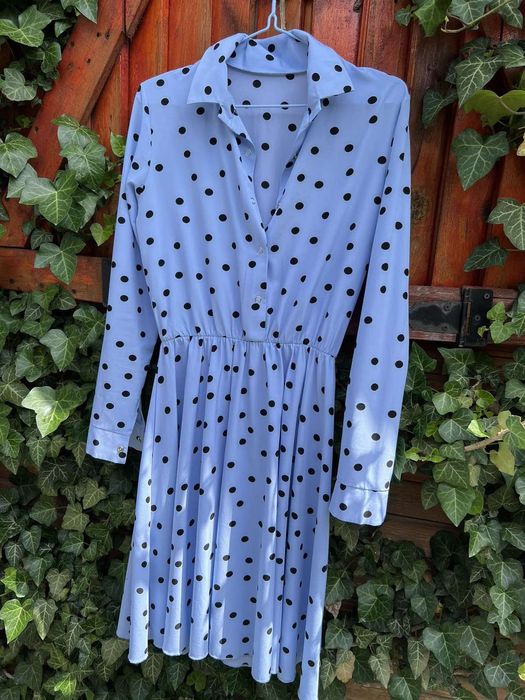 Сукня в горошок .