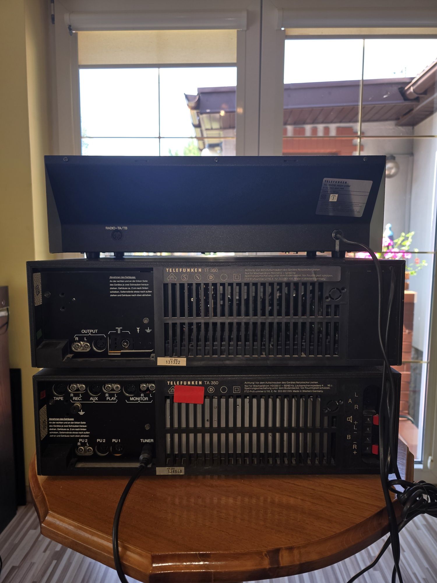 Wzmacniacz telefunken ta350,tt350,tc450m