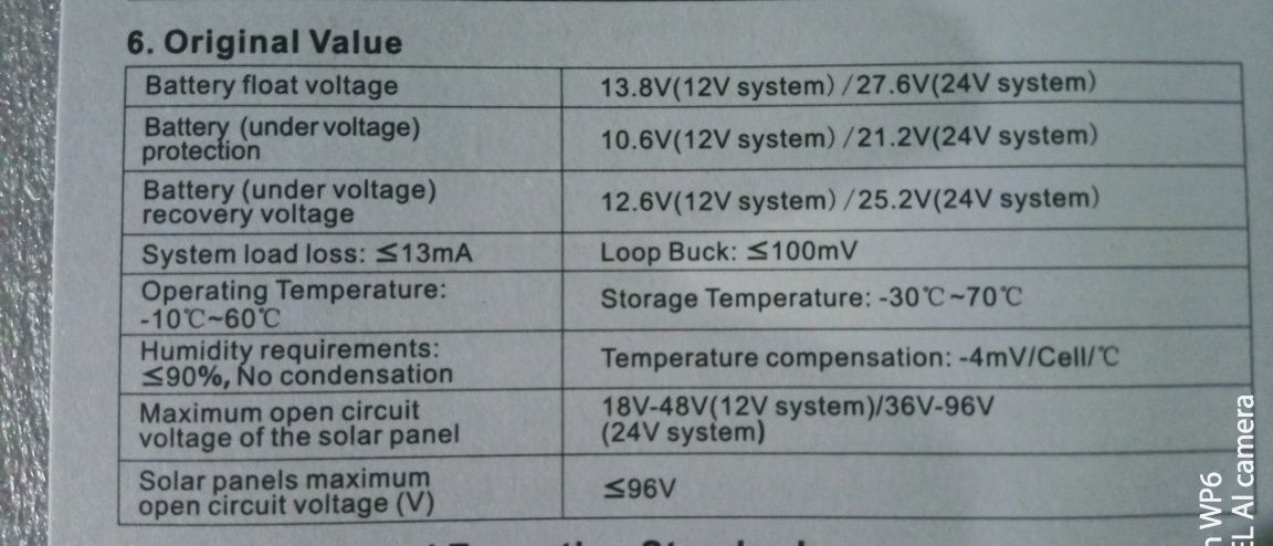 Controlador de Carga Solar 100A MPPT verdadeiro 12V 24V K100 PRO