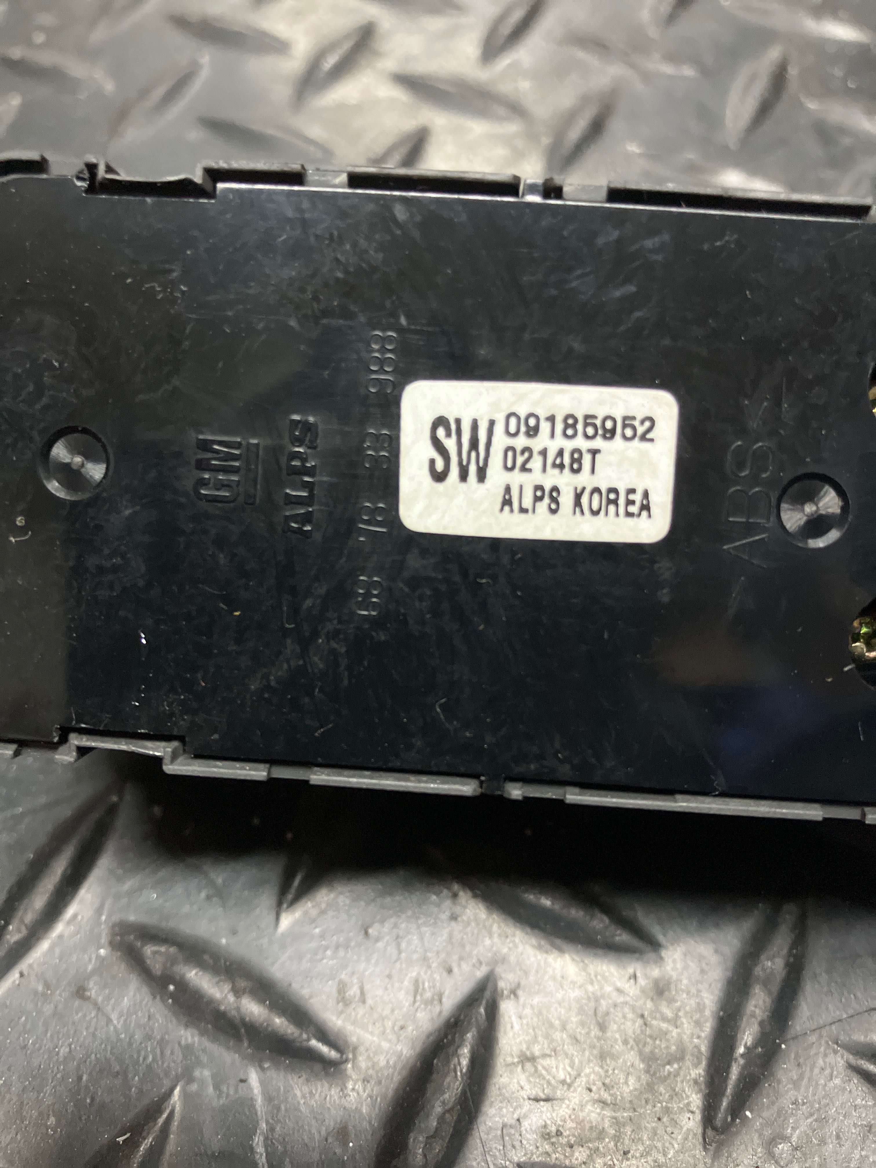 Opel Vectra C - panel szyb lusterek