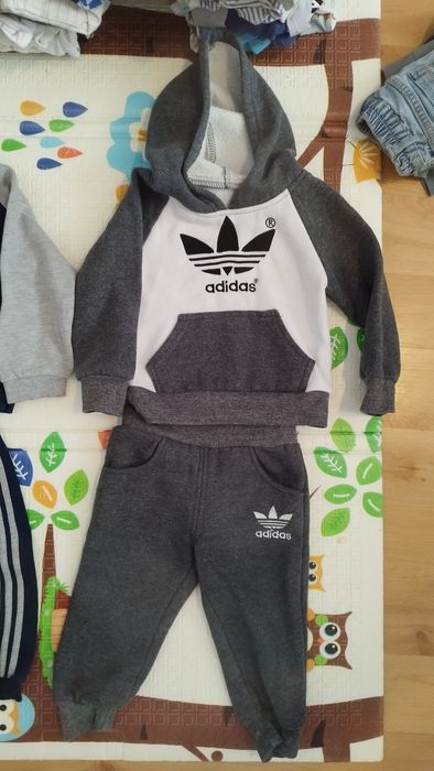 Ciepły zestaw dresowy niemowlęcy