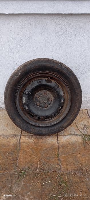 Запаска на Skoda fabia r14 5/100