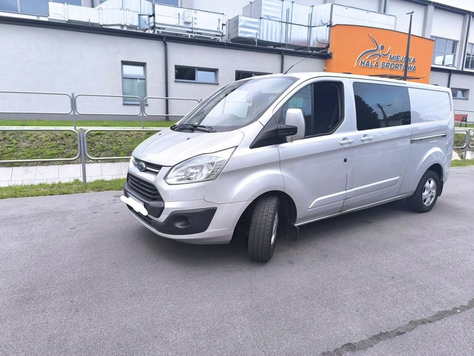 Ford Transit custom L2h1  2,2 155km brygadówka 5 osobowy