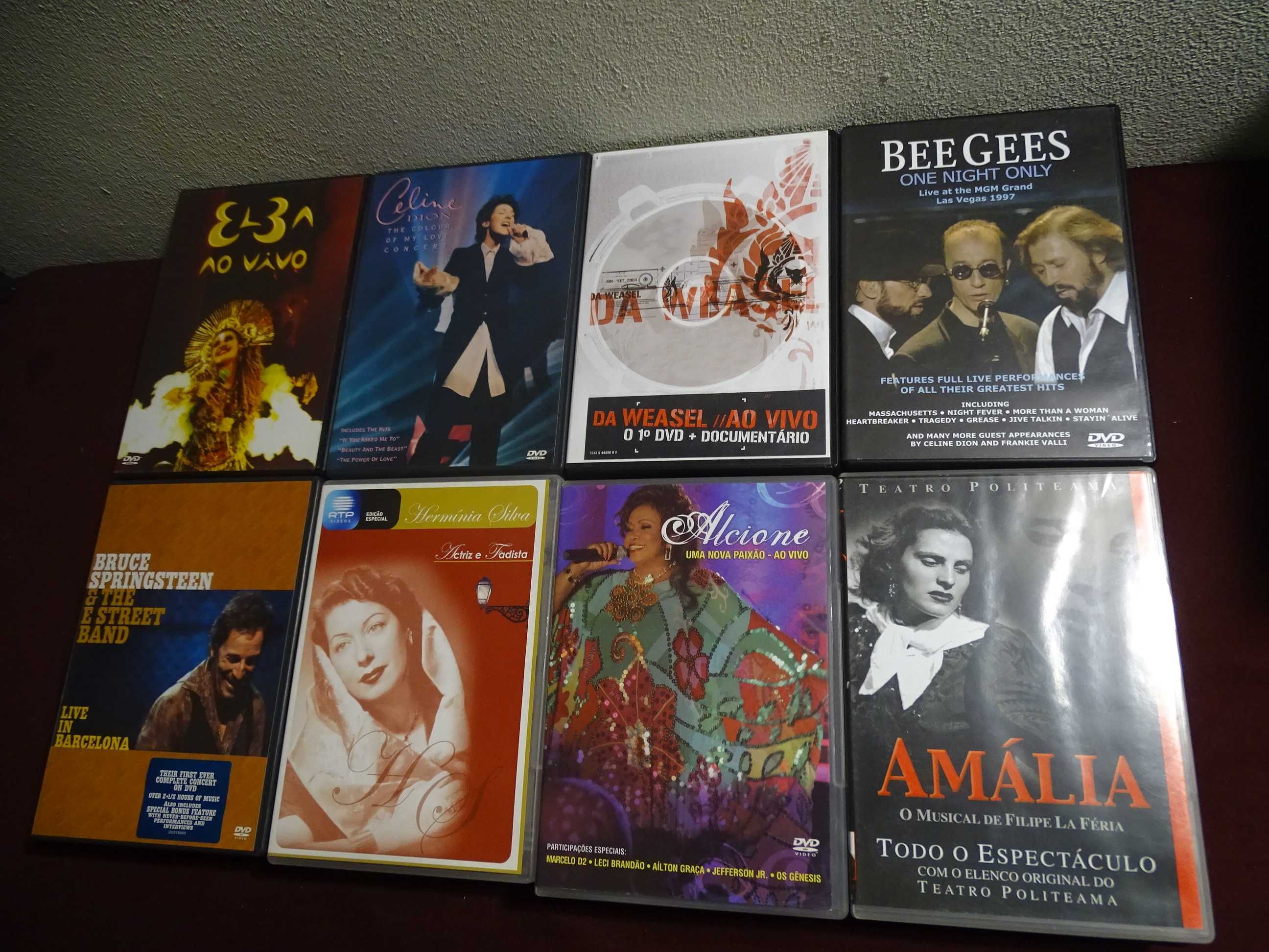 DVDs Musicais-5,00 euros cada artigo