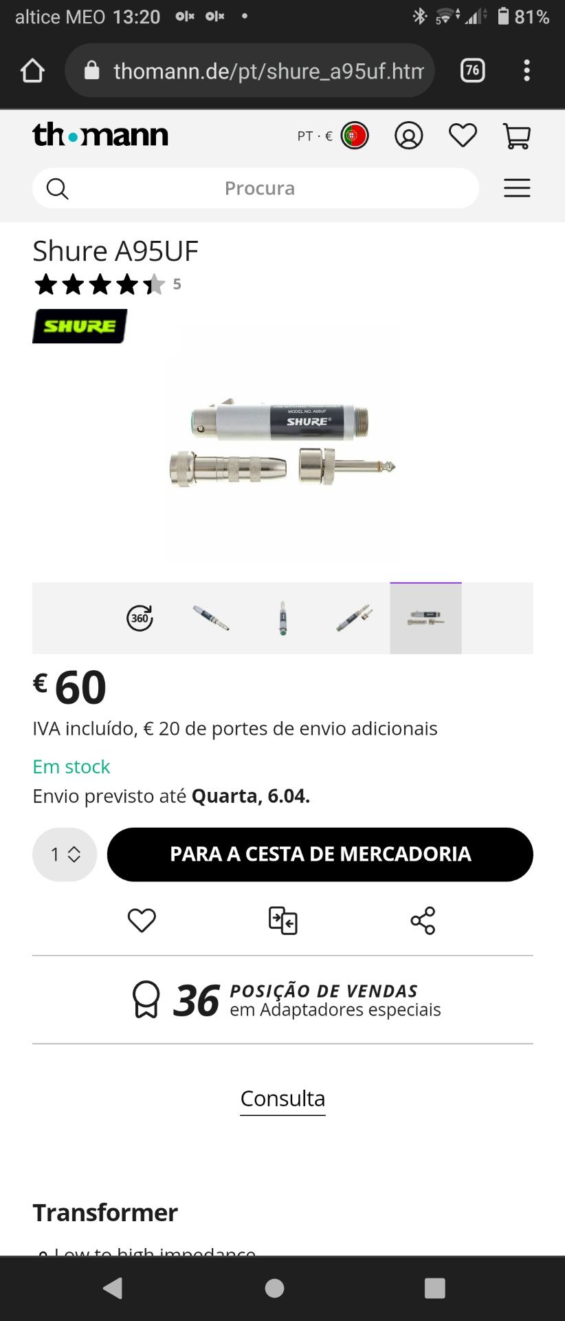 Shure A95UF

Lote de 29