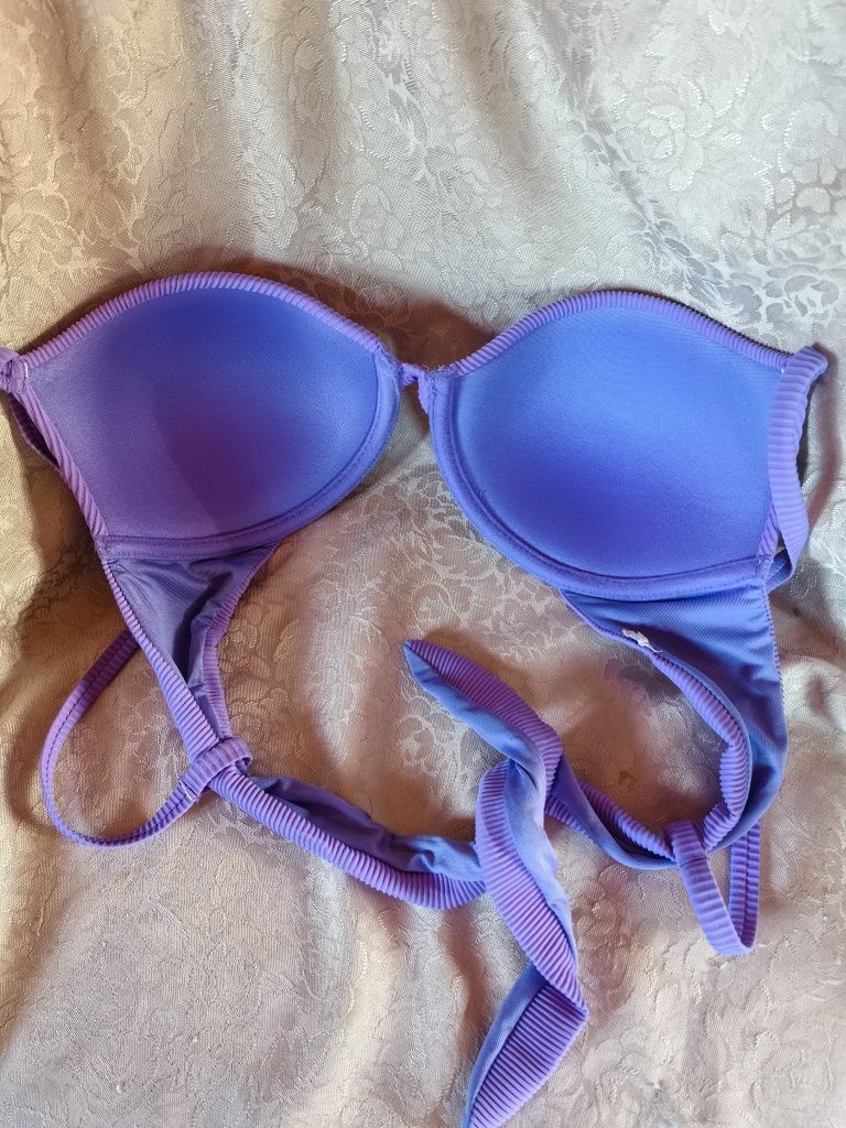 H&M góra od stroju kąpielowego, stanik rozm M, fiolet