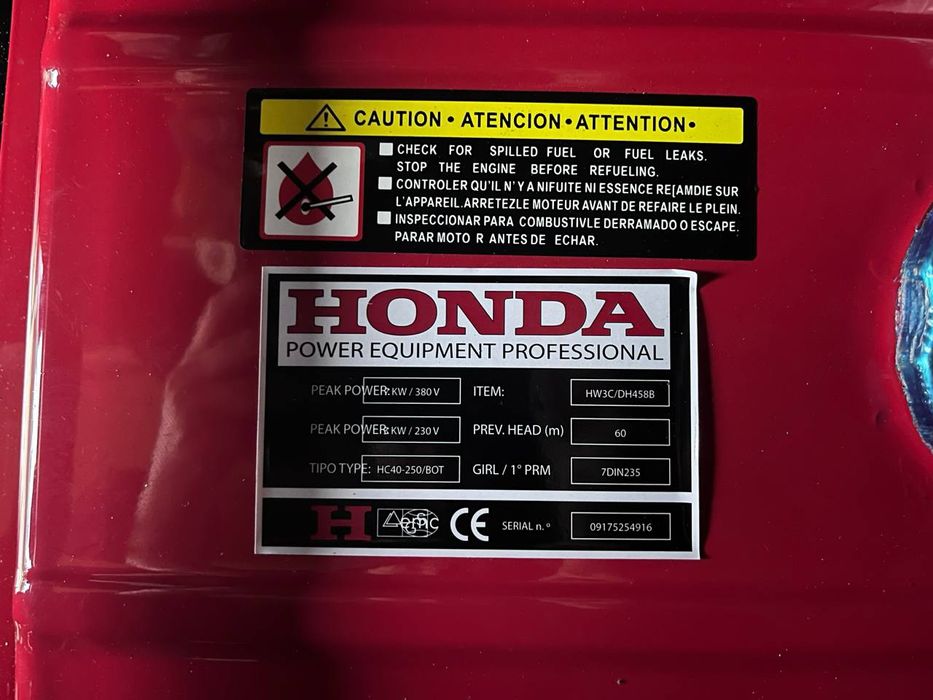 Продам генератор Honda ECMT 7000 benzin