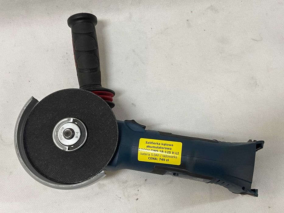 Szlifierka kątowa akumulatorowa BOSCH GWS 18-125 V-LI aku. ładowarka