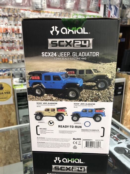 Axial jeep gladiator 1/24 Aceitamos pagamentos a prestações