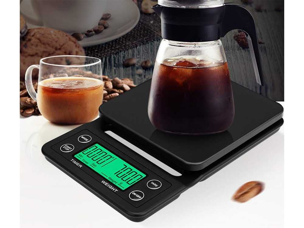 WAGA KUCHENNA PRECYZYJNA Elektroniczna Dokładna 5 kg/0,1g STOPER Tara