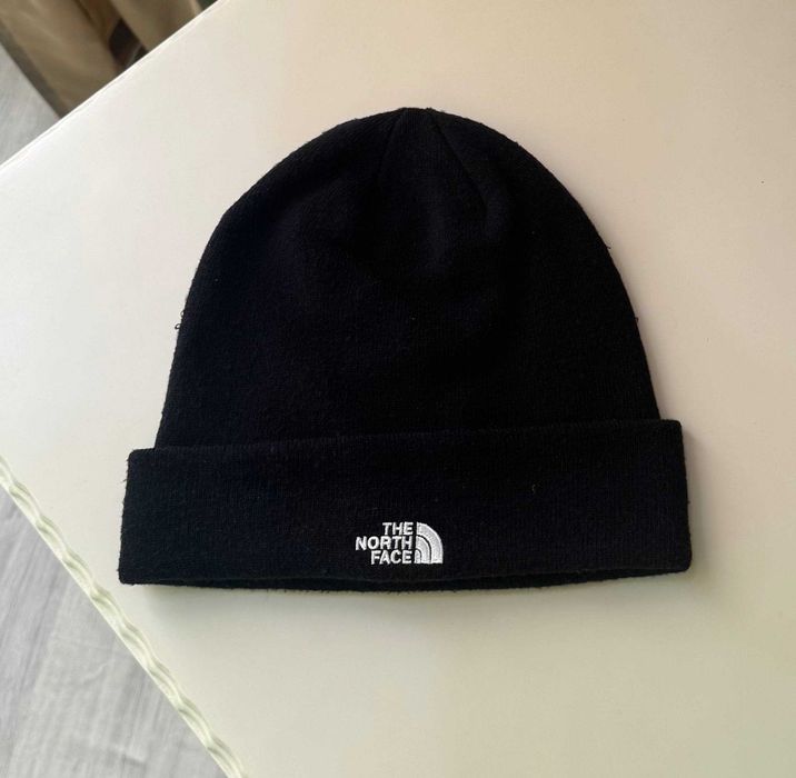 Шапка чоловіча The North Face Black Beanie Cap 3 Оригінал